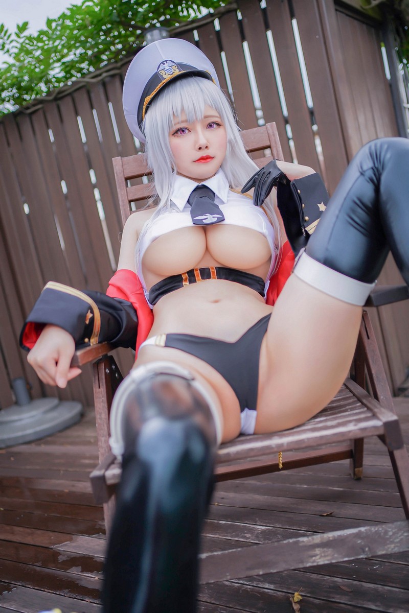 Arty亚缇 Enterprise Swimsuit Cosplay (Azur Lane)【15P｜10.8MB】插图3