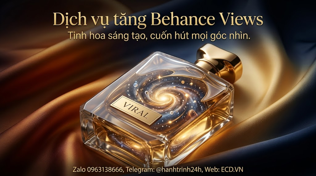 dịch vụ tăng behance views tốt nhất adobe behance