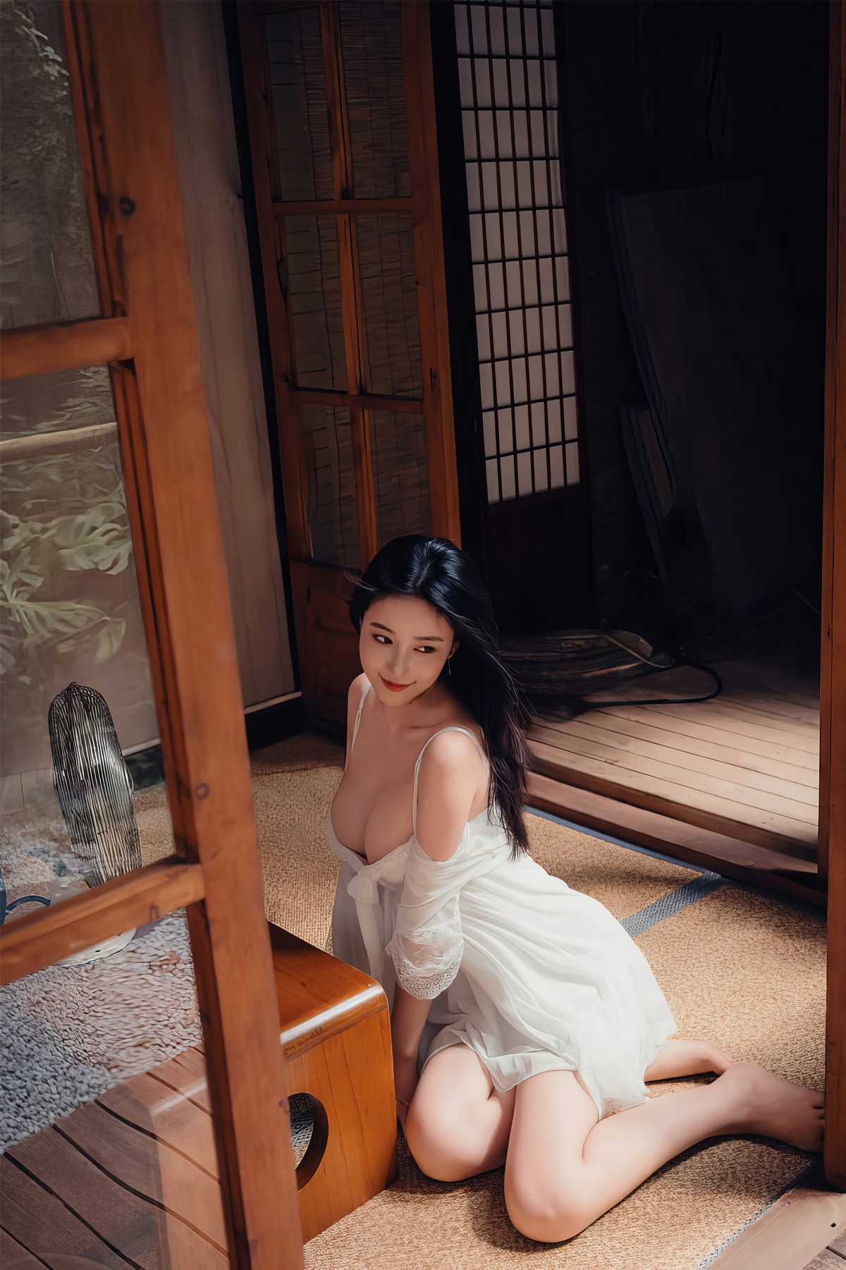 年年nnian 林间小屋写真 森系自然风图集插图2