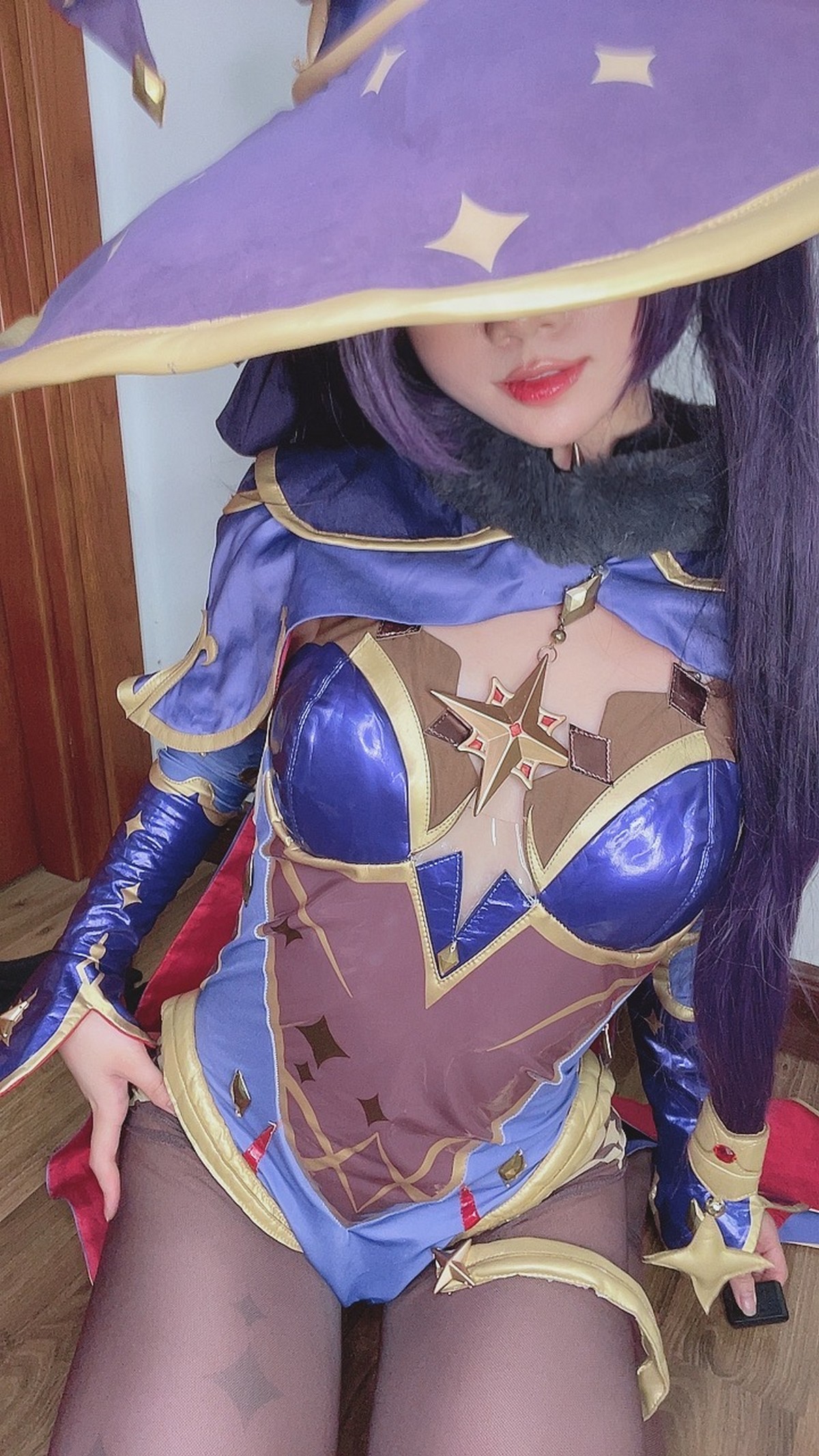 PoppaChan Mona Cosplay (Genshin Impact) HD Set – 53 Photos 20MB插图9
