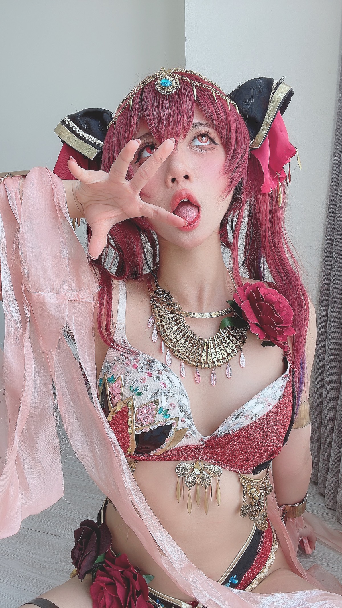 PoppaChan Houshou Marine Dance Version – 109 Photos 9 Videos 1.12GB插图6