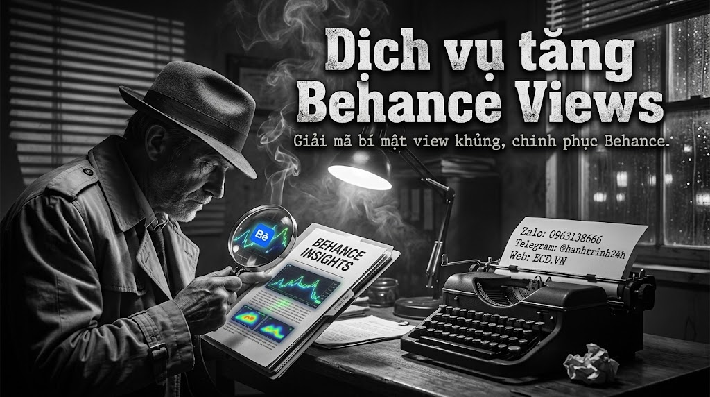 tăng behance views pro cho project