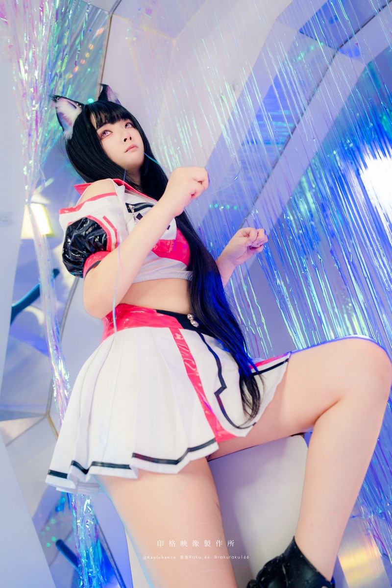 落落Raku 猫娘动漫制服 Cosplay 写真 38P插图5