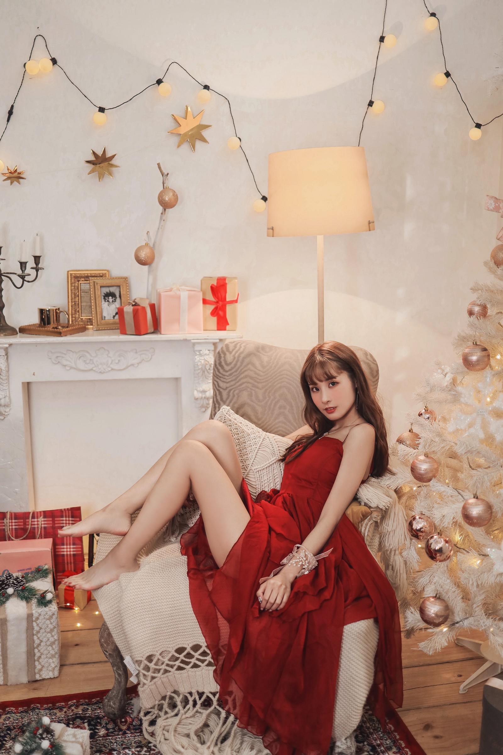 泥泥汝 圣诞主题 A 写真图集｜节日风格高清摄影（50P｜192MB）