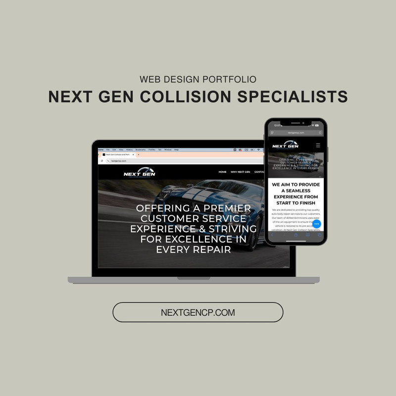 Next Gen Collision Specialists Website