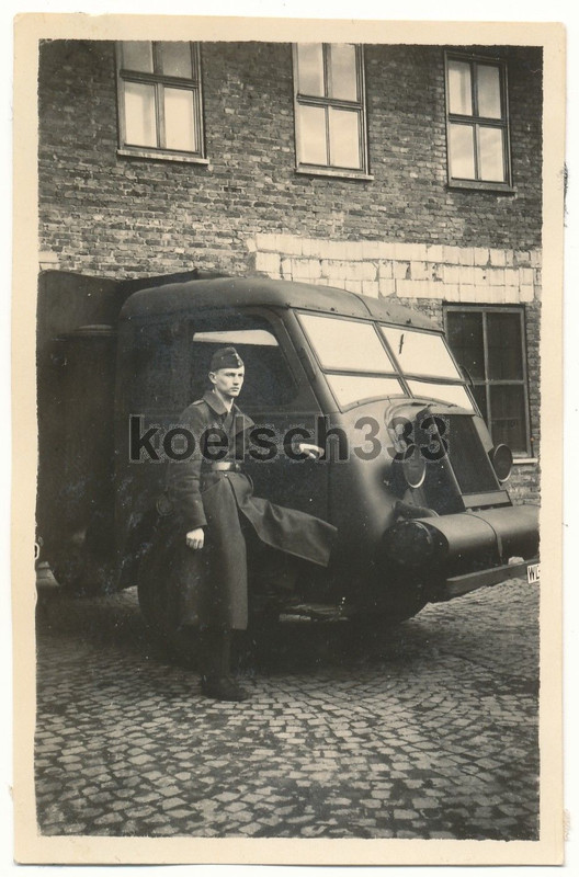 Foto französischer Renault AGR LKW Holzvergaser 