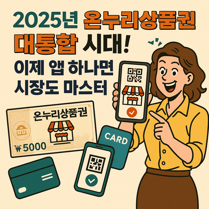 온누리상품권 통합 앱