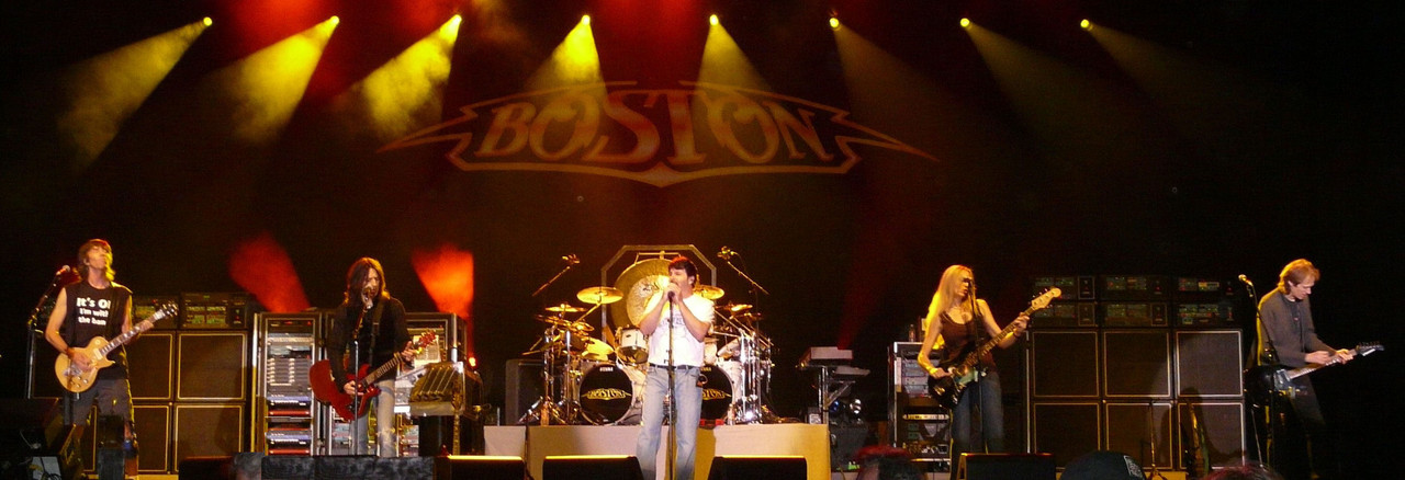 Boston band 2008 at the Grand Casino in Hinckley - Boston: Discografía