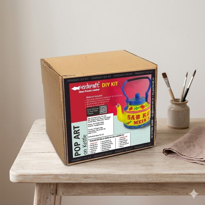 Pop Art on Kettle DIY Kit