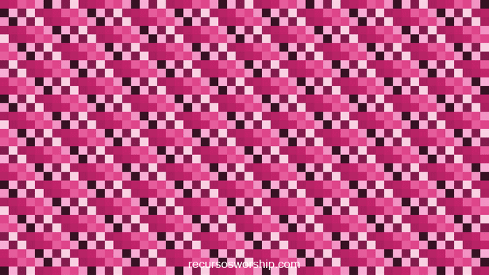 loop vj trama magenta damero
