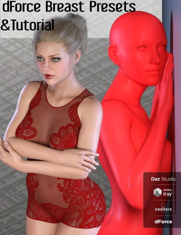 FG dForce Breast Presets for Genesis 8 Female