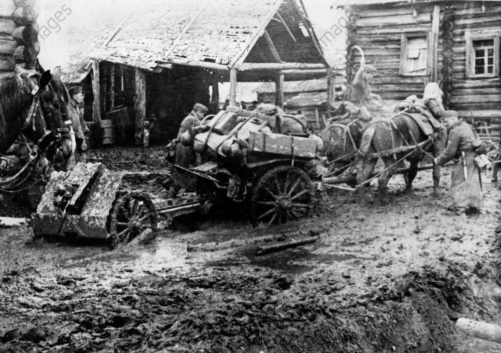 II WK Ostfront Im Morast 1942