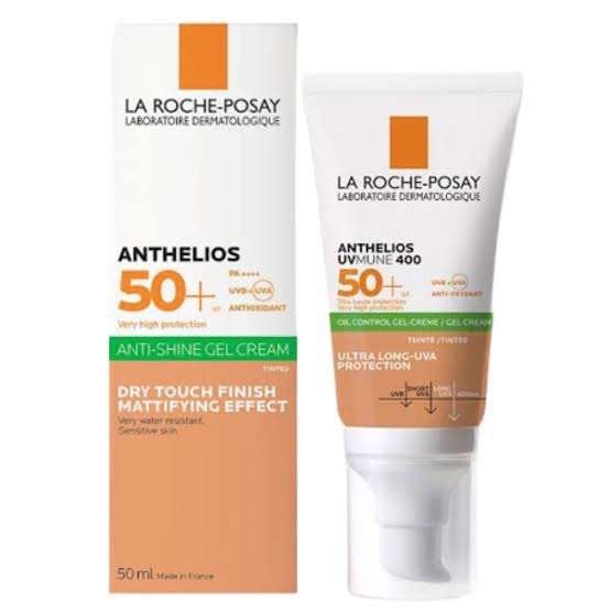 Farmacias Guadalajara - Protector Solar La Roche Posay (Anthelios XL Toque Seco Con Color FPS 50+, 50 ml) 
