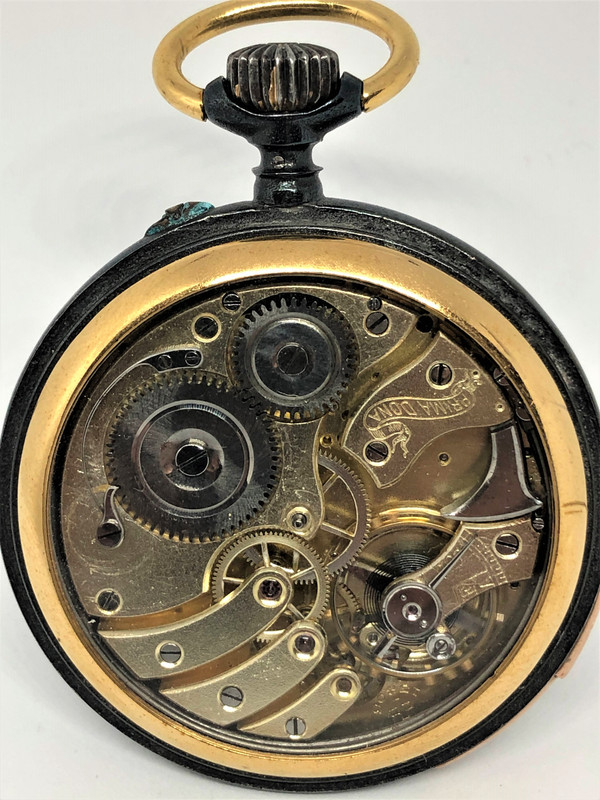 G. Wahl & Cia. | Repetição de quartos de hora | 1905 | Aço e Ouro Mecanismo