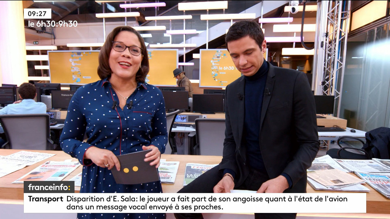 23 January - 05.30.00 - Le 6h30. Entre JT, chroniques, invités e