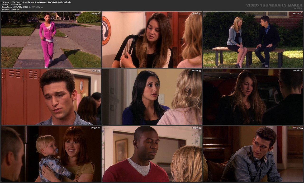 The Secret Life of the American Teenager S04E05 Hole in the Wall.mkv