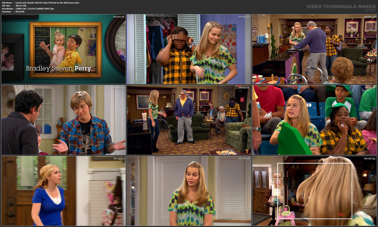 Good Luck Charlie S01E10 Take Mel Out to the Ball Game.mkv