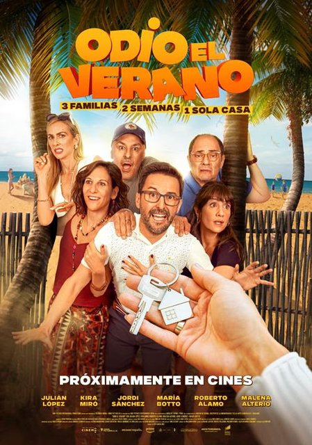 LA COMEDIA “ODIO EL VERANO”, PRODUCCIÓN DE TELECINCO CINEMA, PRESENTA SU PÓSTER Y TRÁILER FINAL