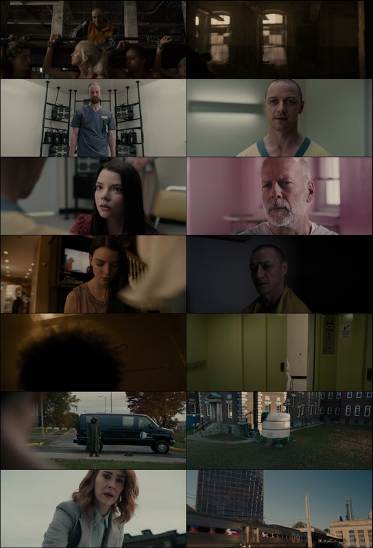 Glass (2019) 1080p | 720p | 480p BluRay [Hindi (हिन्दी) + English] DD5.1 ESub