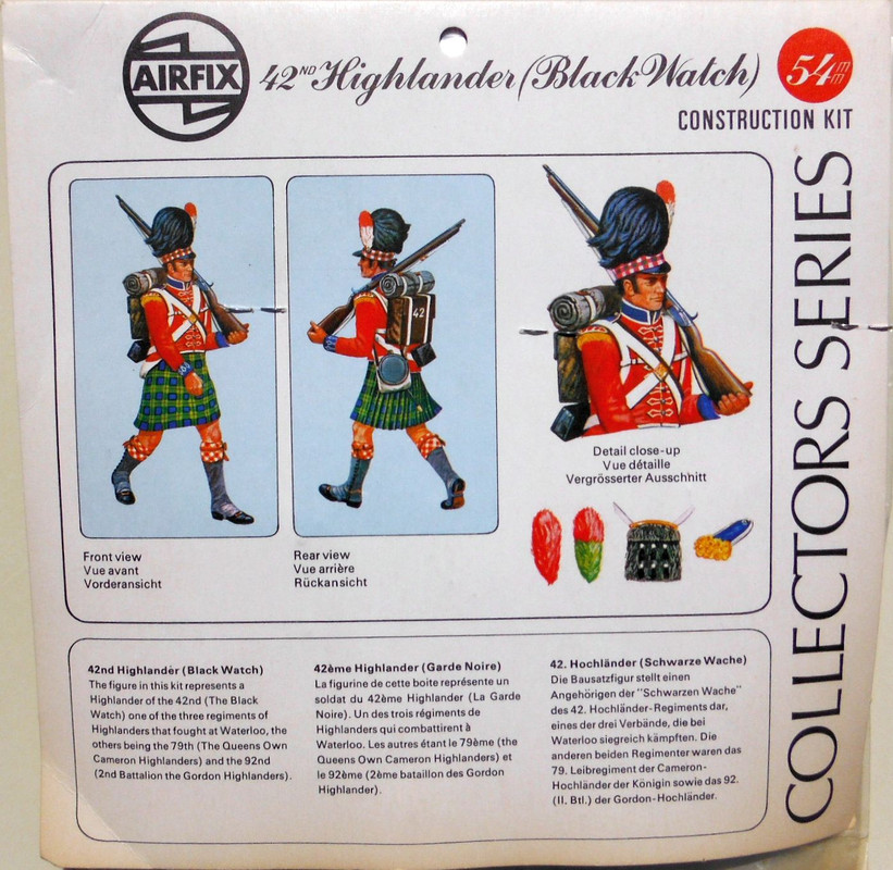 Airfix 32 42nd Highlander (Black Watch) (01552-9)