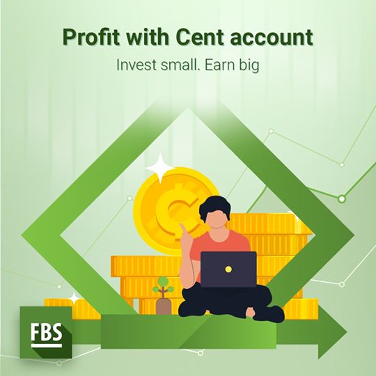 ابدأ رحلتك في الفوركس بسهولة مع حساب السنت من FBS!  Cent-Account