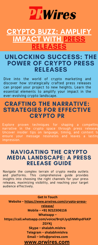 Crypto Buzz Amplify Impact with Press Releases