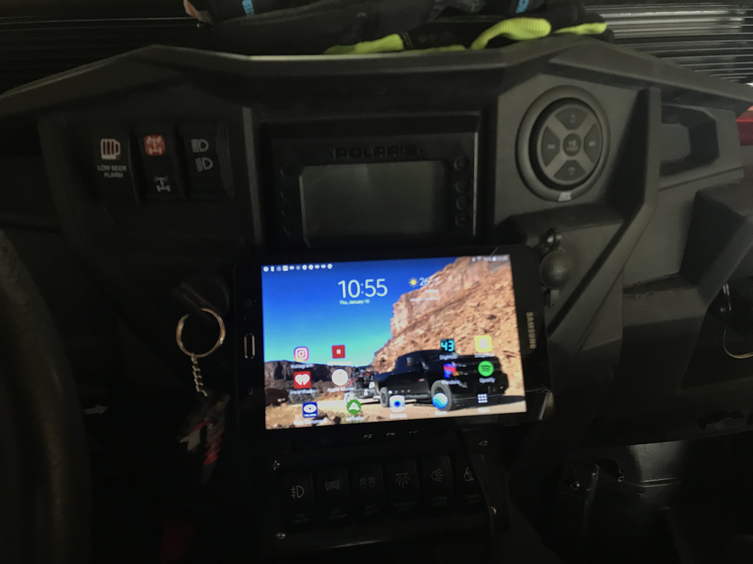 iPad tablet mount for 2017 rzr Polaris RZR Forum RZR