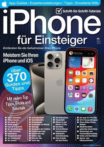 Cover: iPhone für Einsteiger Magazin März No 03 2024