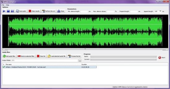 3delite MP4 Silence Cut 1.0.8.8