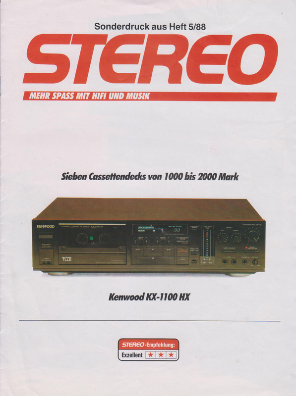 Kenwood KX-1100HX Test 01