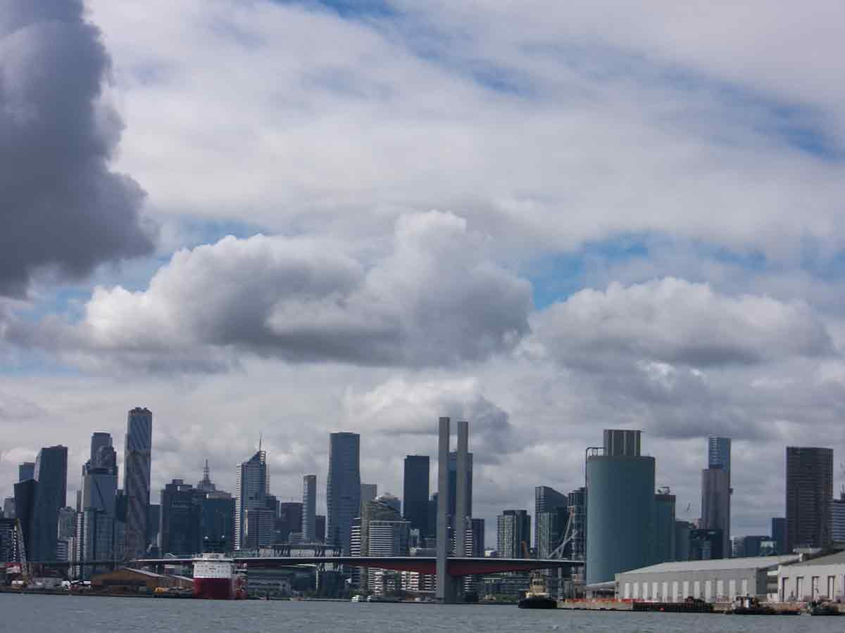 Clouds over Melbourne