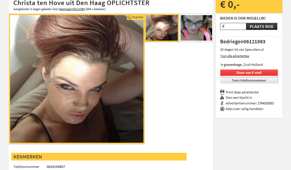 Oplichtster foto