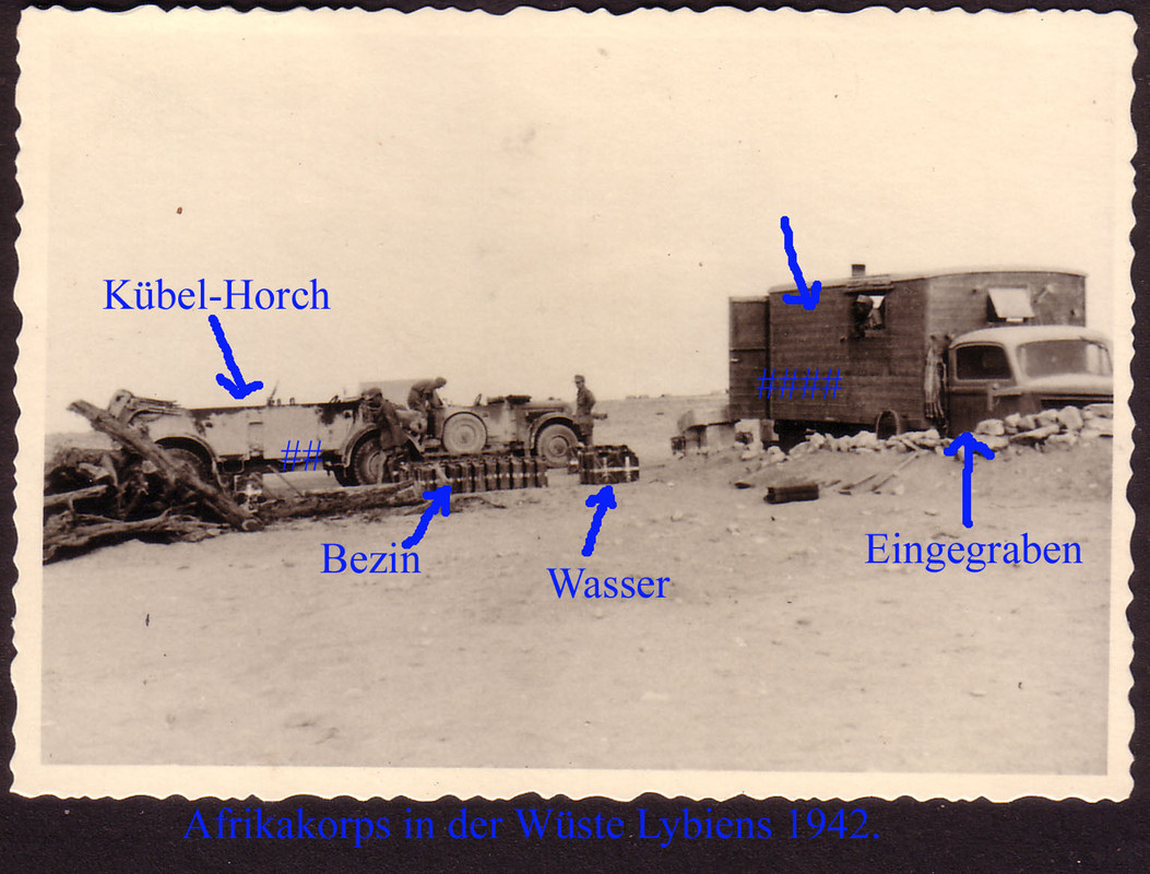 Horch Kübelwagen,Afrikakorps,DAK,Wehrmacht,Lybie