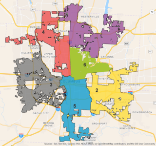 Columbus Police Zones