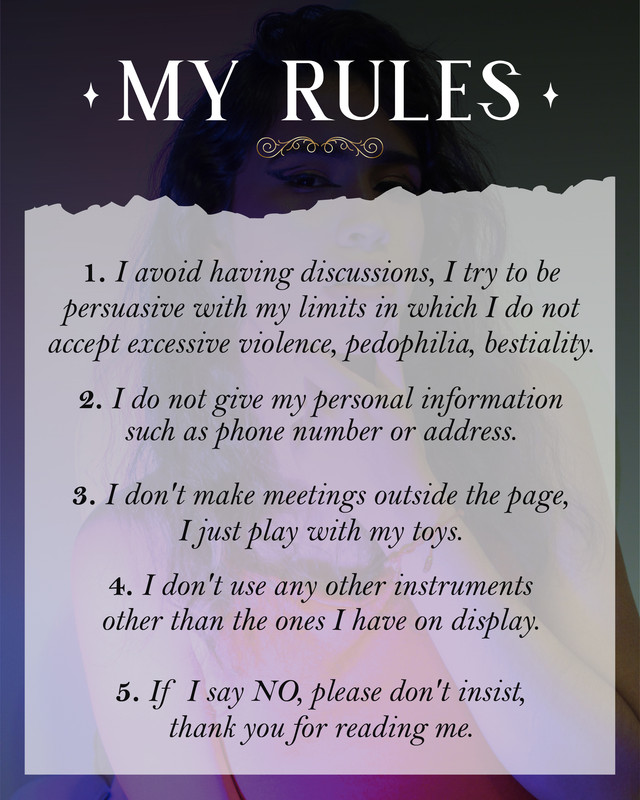 My rules