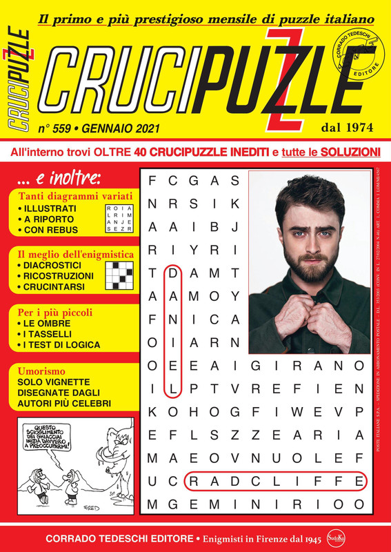 Crucipuzzle N.559 – Gennaio 2020