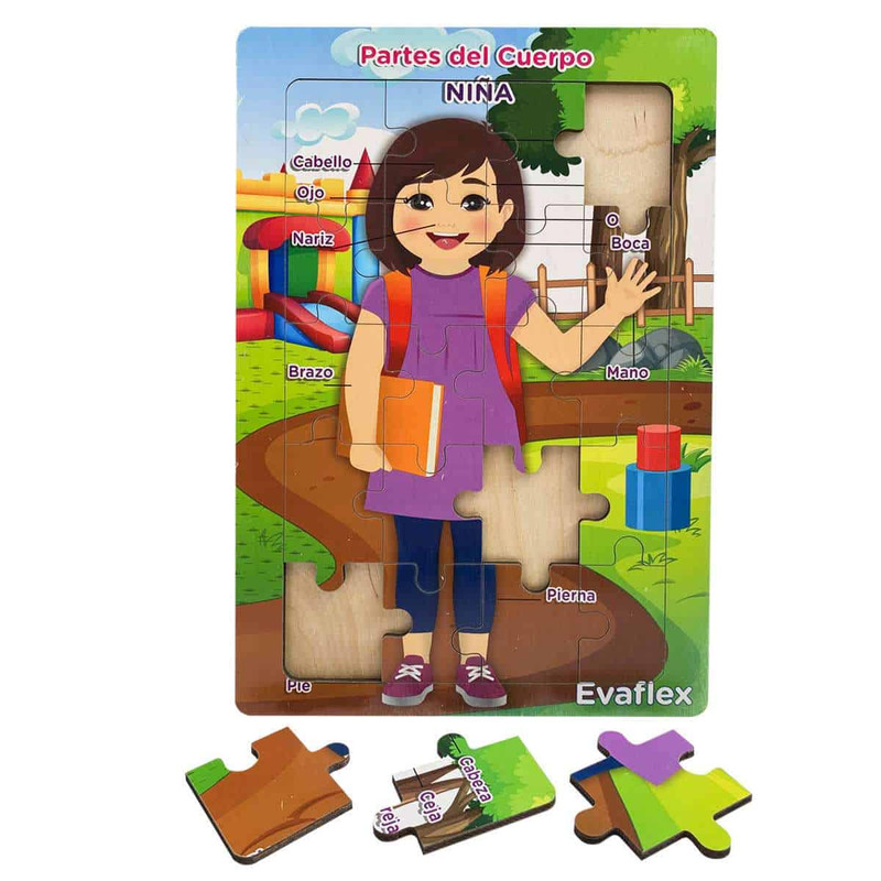 RMPCABZAS MADERA C/020 NIÑA PTE CUERPO