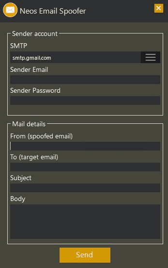 Sender spoof mail