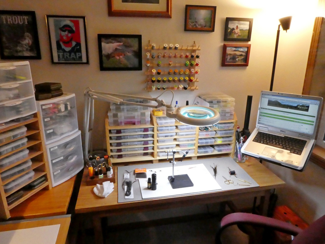 Show Us Your Tying Bench Desk Page 6