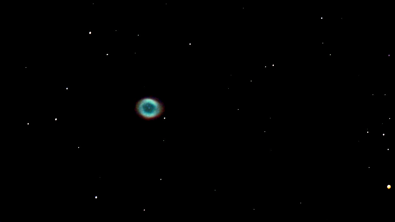 Messier-57 con c�mara sv305