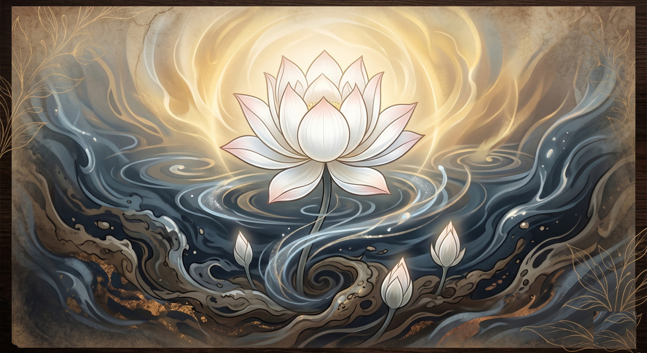 Лотос як символ чистоти, гармонії та внутрішнього росту