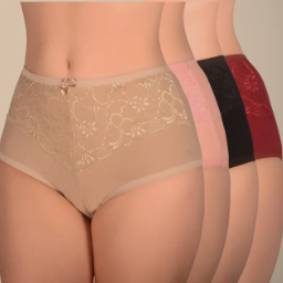 Kit 4 Calcinhas Calçola Plus Size