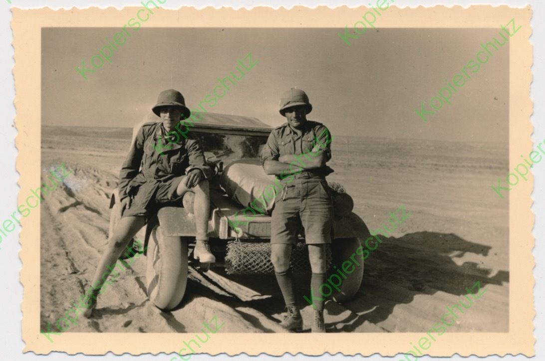 Foto DAK Afrika Pz.AR.Regt.33 VW Kübel Typ 82 Sa