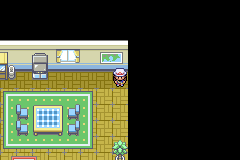 the player is in a house.