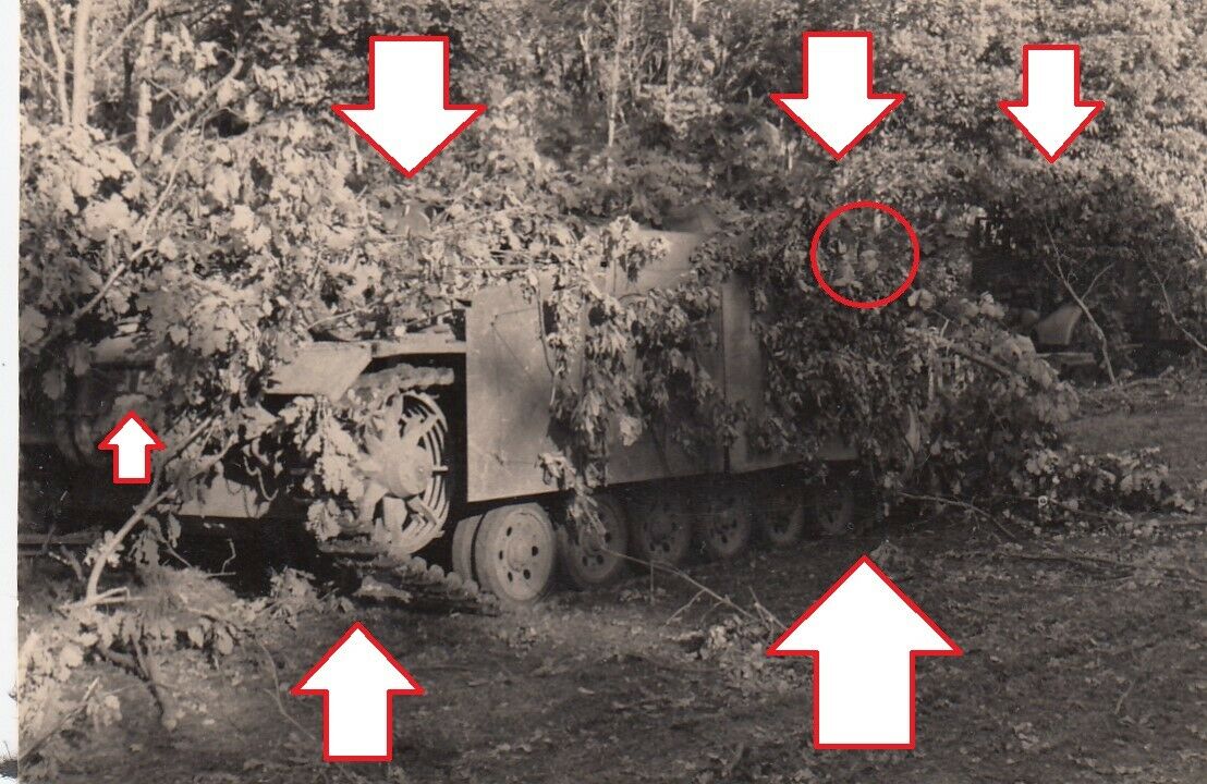 Foto Panzer,Sturmgeschütz,Stug,tarn,Normandie 1944,Endkampf,Seit