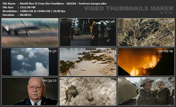 World War II From the Frontlines - S01E04 - Fortress Europe.mkv