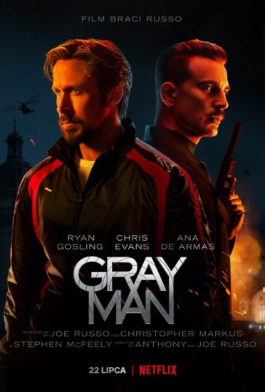 Gray Man / The Gray Man (2022) PL.WEB-DL.XviD-GR4PE | Lektor PL