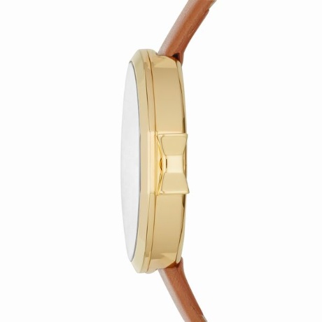 KATE SPADE PARK ROW WHITE MOP DIAL and pink  LEATHER STRAP LADIES WATCH NEW KATE SPADE KSW1418 PARK ROW Pink White Flower Silicone  main image 4