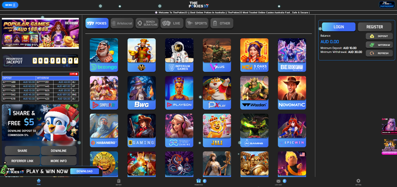 ThePokies33