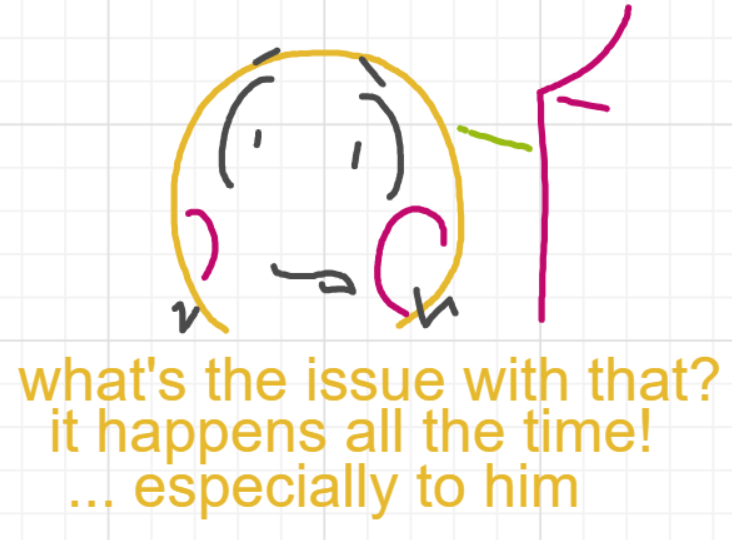 A panel from A Murder On The, episode six of the Board Boards object show by Furretwalk/WalkingFurret.